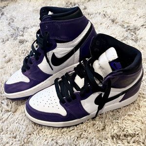 jordan 1 retro high court purple 2.0 shoes